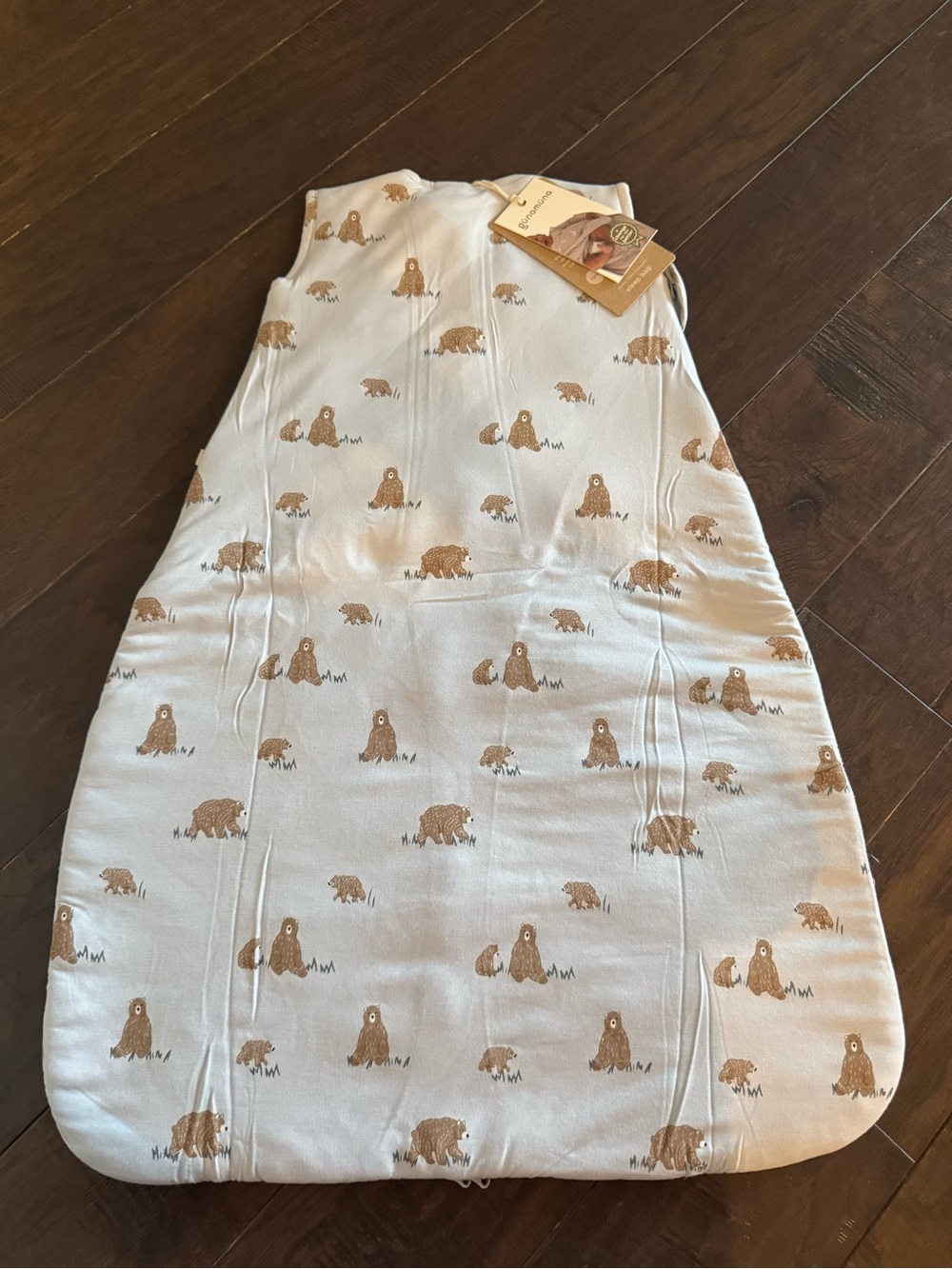 NWT Gรผnamรผna Sleep Bag Sleeveless Zip-Up Wearable Blanket 3-9 months 2.5 TOG $75